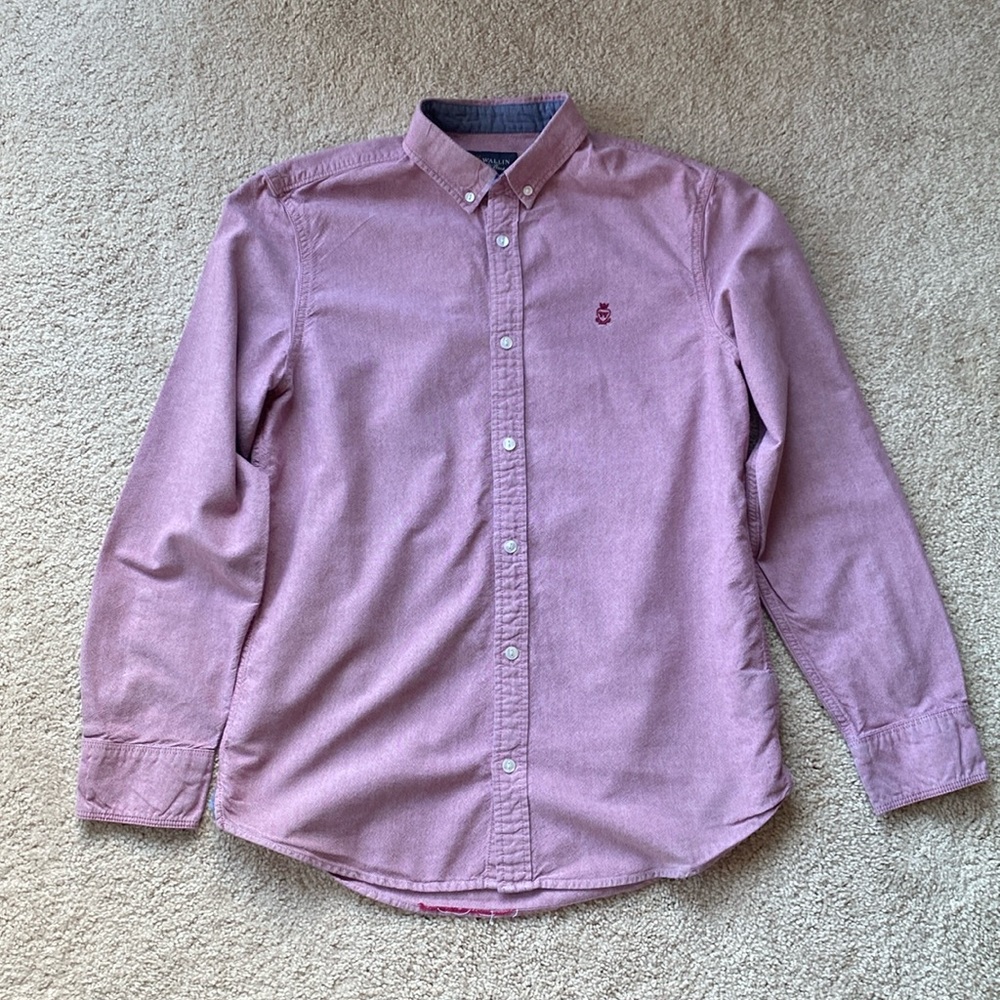 Wallin & Bros Medium Mens Long Sleeve Button Up
